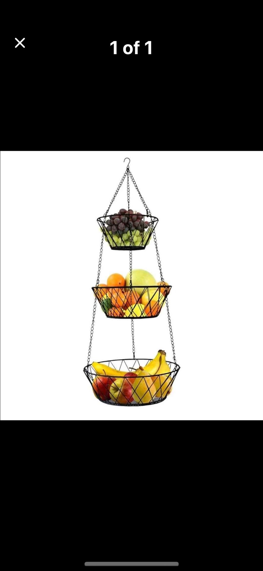 Fruit And Vegetables Basket 