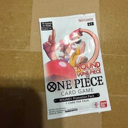 Bandai One Piece TCG Round 1 Promotion Pack SEALED