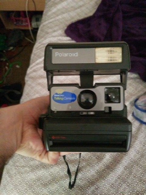 Vintage Polaroid camera