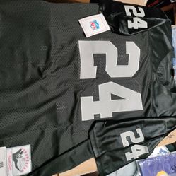 Raiders Woodson Mitchell & Ness Black And Silver