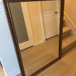 Gold Framed Wall Mirror
