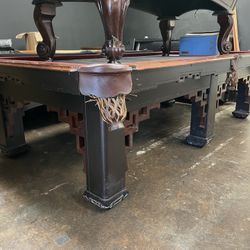 9’ Peter Vitalie Pool Table 