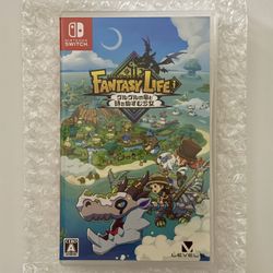 Fantasy Life i: The Girl Who Steals Time (Multi-Language) - Nintendo Switch Physical