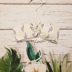 Eberjey Bandeau Swim Top Size M