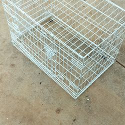 Double Door Dog Cage