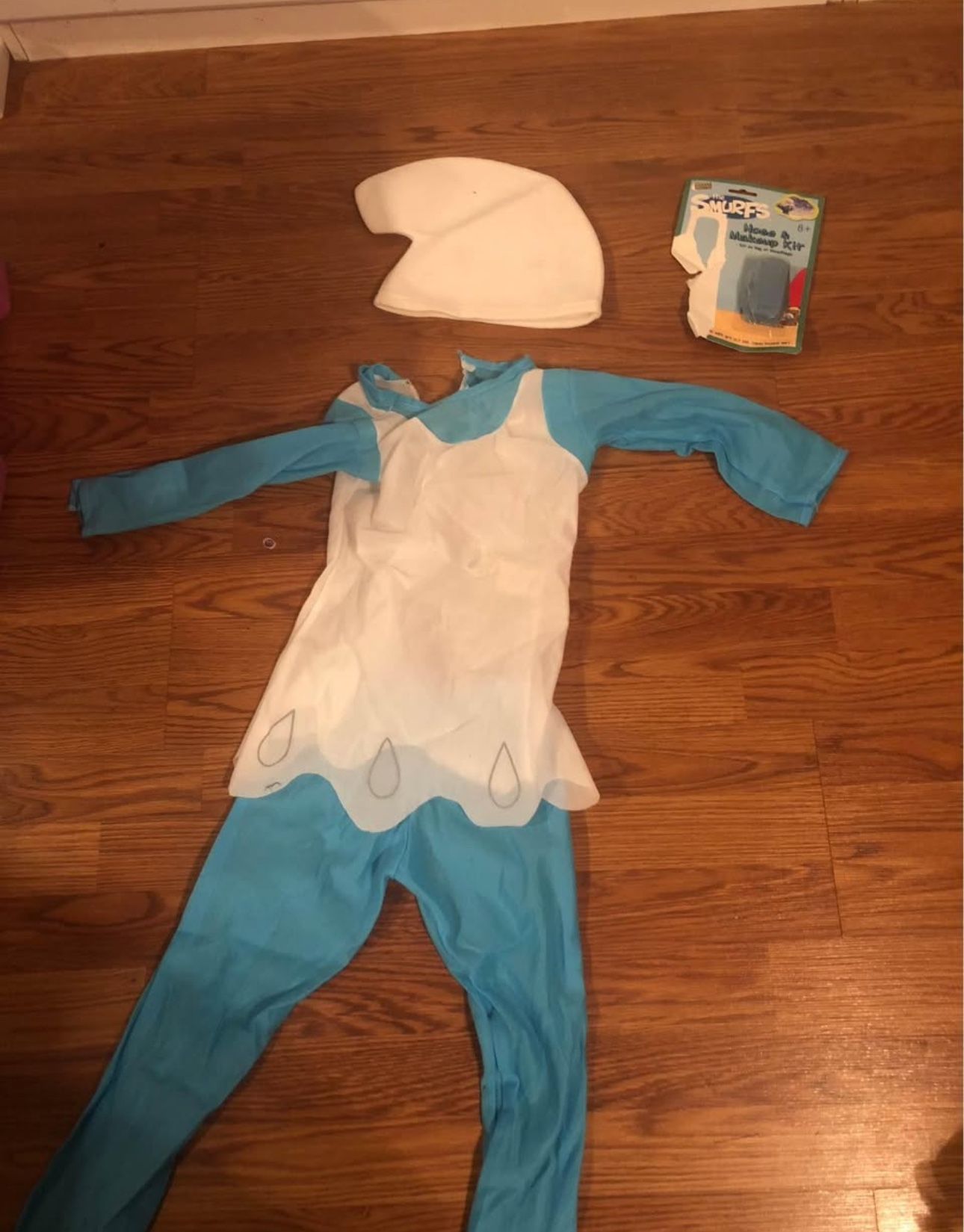 Smurfette Halloween smurf costume kids size small