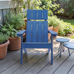 Modern Adirondack Outdoor Chair Patio