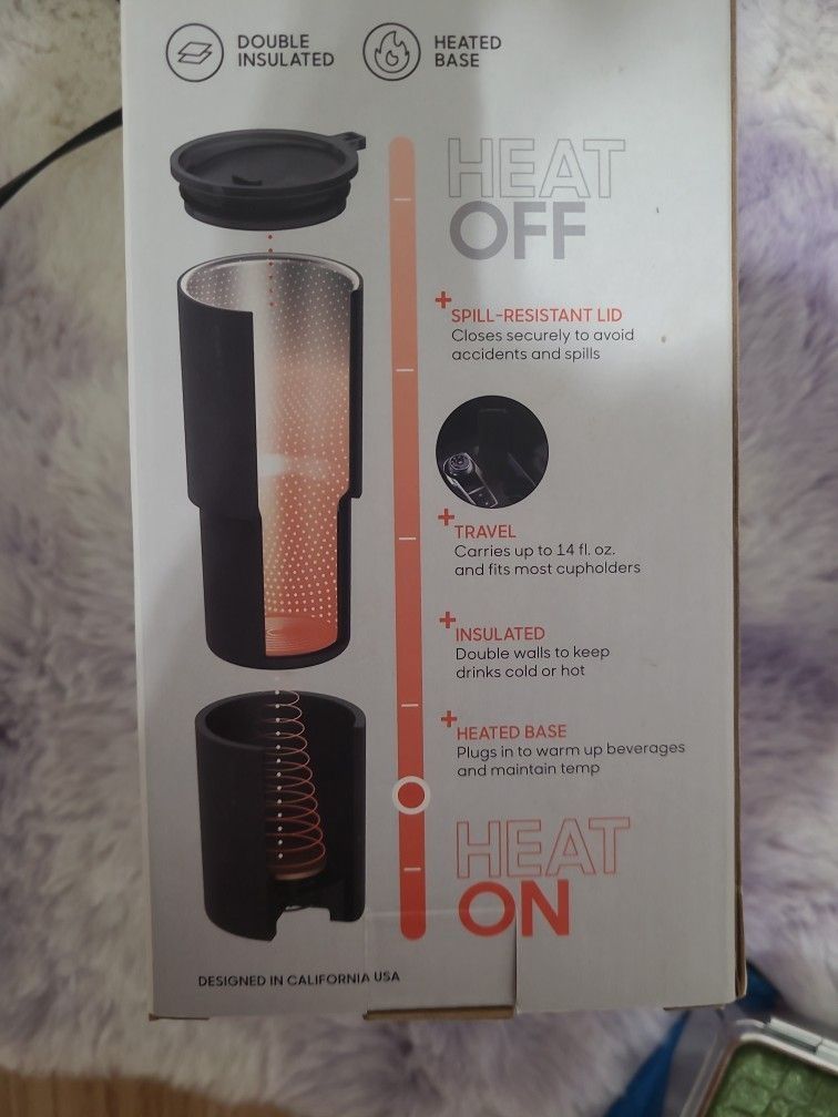 Selfwarming Heated Travel Mug (Spillproof)
