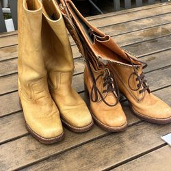 Women’s Leather Boots 👢 