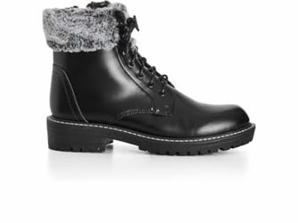 Avenue Women's Cloudwalkers Plus Size Ankle Boot Saige Fashion size 9