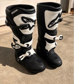 Alpinestars Tech 3 motocross boots, men’s size 10.