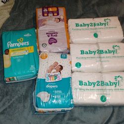 Size 1 Diapers