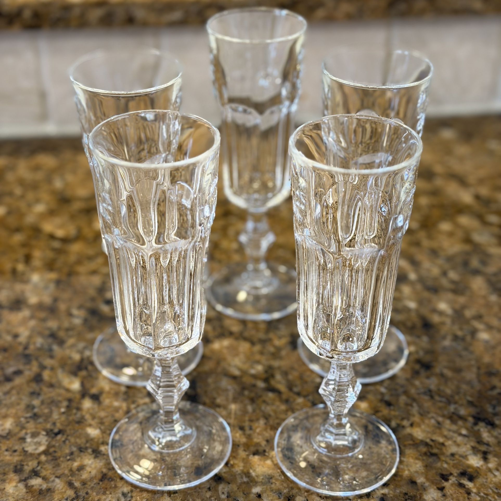 Mimosa/champagne glasses