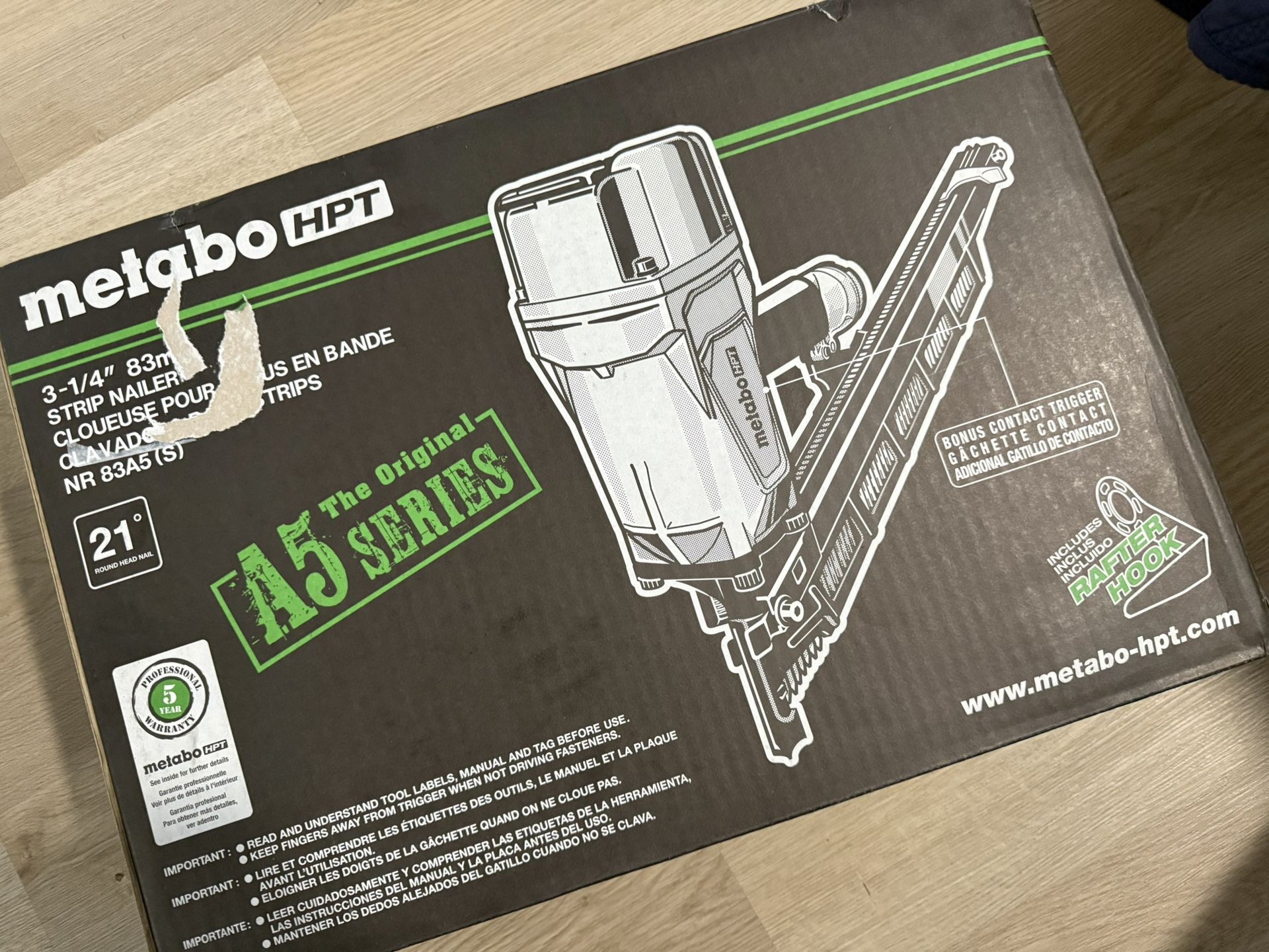 Hitachi Nail Gun (Metabo PT)