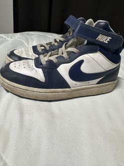 Boys Blue & White Nikes. Size 1. $3