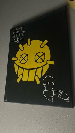 Overwatch 2 painting (Junkrat) 2ft x 1.5ft