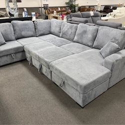 Gray Sofa Sectional Sleeper