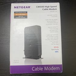 Netgear CM500 Modem