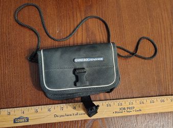 Vintage Official Nintendo Game Boy advance Travel Carrying Case  Black