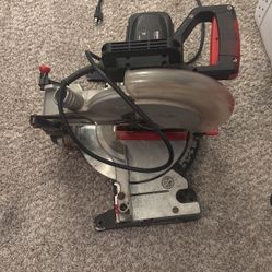 Compound Miter SAW With Laser Trac