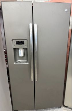 Slate GE Side By Side Refrigerator