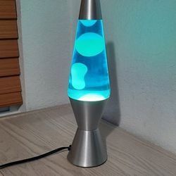 Blue/White Lava Lamp
