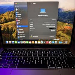 Mac Book Pro  With Touchbar