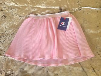 Champion Girls Pleated Skort NWT Pink Fairy Tale Active Tennis Skirt Size M 10/12