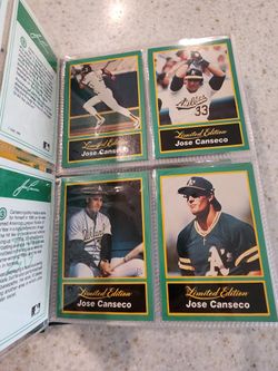 Jose Canseco Limited Edition CMC 1988 Card Set, 20 cards, Talking Baseball  Card for Sale in Arrowhed Farm, CA - OfferUp