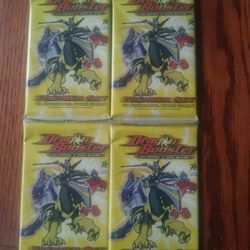 DRAGON BOOSTER(POKEMON) TRADING CARD 4 UNOPENED PACKS 