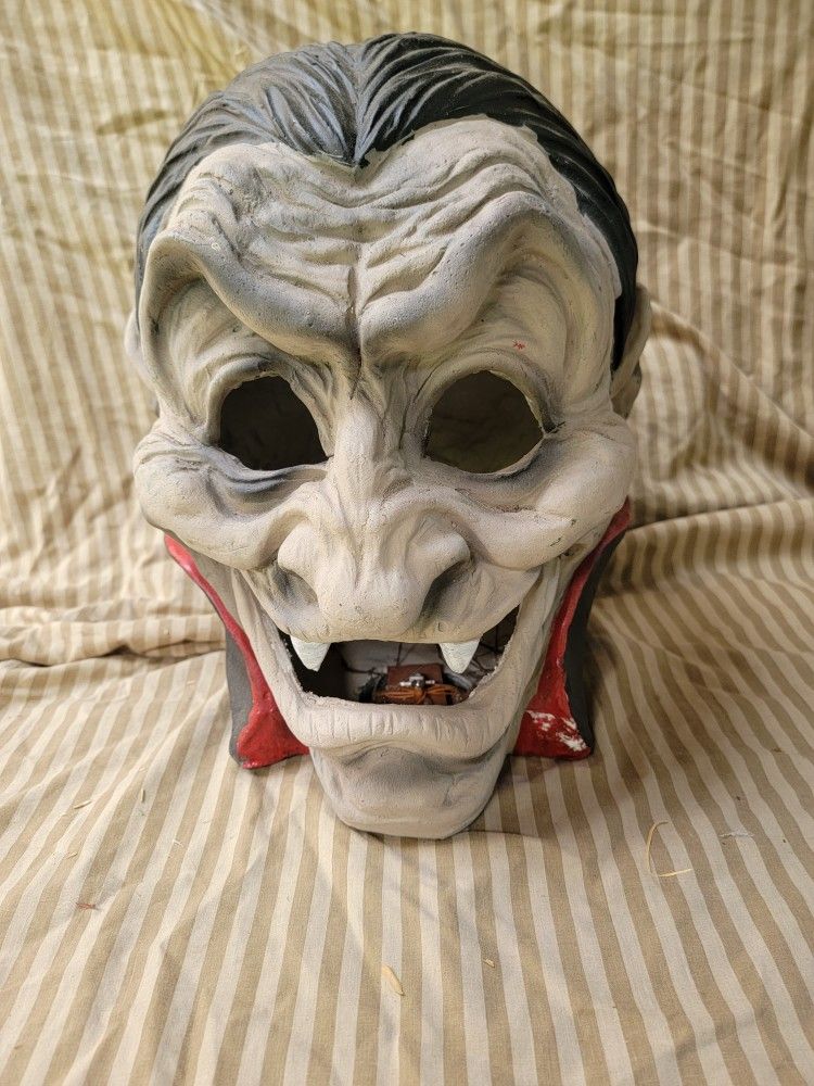 Big Ceramic Dracula Head
