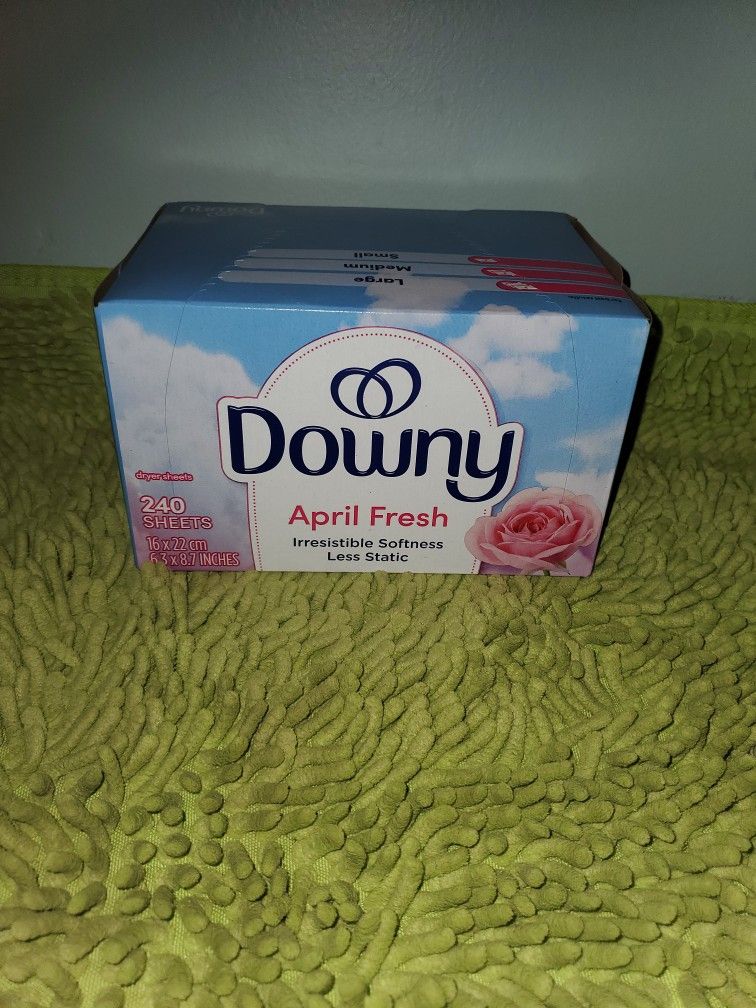 Downy 240 Dryer Sheets April Fresh