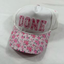 Brother Sister Design Studio DONE 2026 Floral Trucker Hat