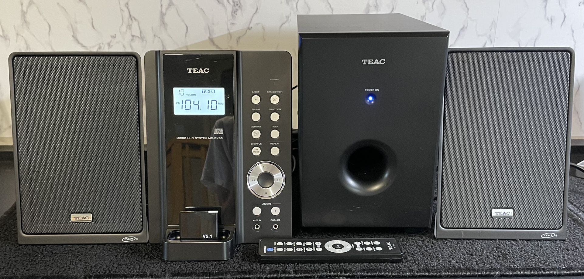 Teac MC-DX50i Micro Stereo System With Bluetooth
