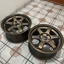 *2only* 16x8 +30 Og Bronze Te37