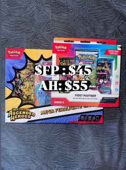 Ascended Heroes Feraligatr ex box First Partner Series 2