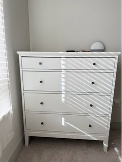 IKEA IDANÄS 4-Drawer Dresser – White