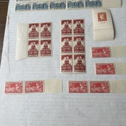 France Mint Stamps With Blocks And Strips 