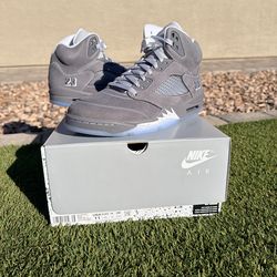 Air Jordan 5 Retro Wolf Grey (2026) NEW/SNKRS RECEIPT SIZE: 11 $290 FIRM ONLY!