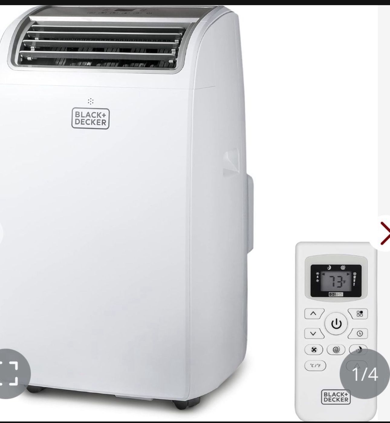 Black and Decker - Portable AC unit - 12000 BTU