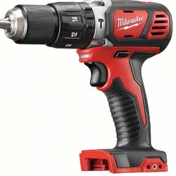 MILWAUKEE Cordless Hammer Drill: 18V, Gen Purpose, 1/2 in Chuck, Keyless, 5/8 in Concrete Capacity