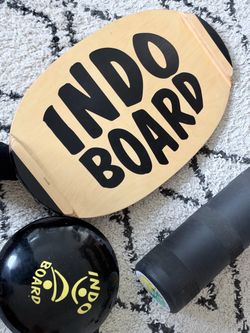 Indo Board Balance Board with Roller and Ball