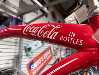 Coke bicycle - collector edition, new