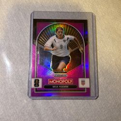 Mia Hamm Fifa World Cup Prizm Pink Card  /199