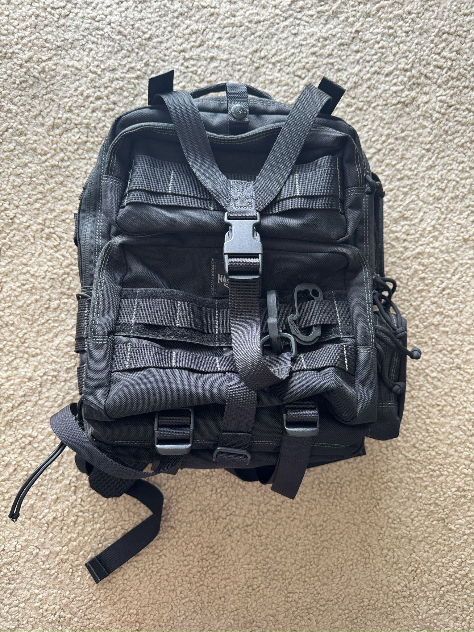 Maxpedition Typhoon Backpack Black with Keyper Black