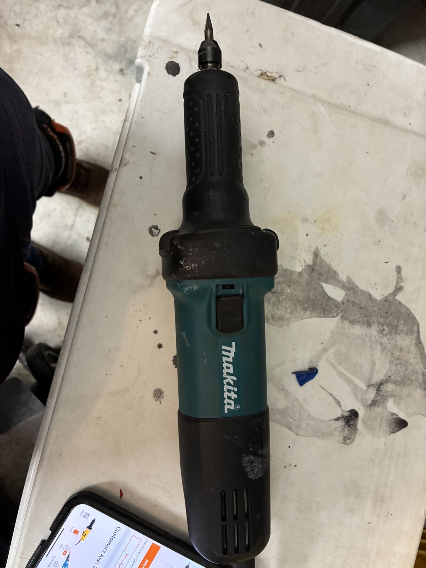 3.5 Amp 1/4 in. Die Grinder by Makita >
