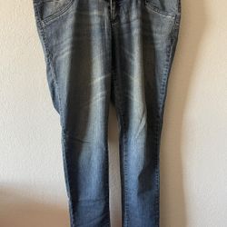 Boom Boom, Women Blue Skinny Jeans, Size 13