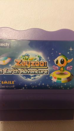 Vtech smile cartridge zayzoo an earth Adventure
