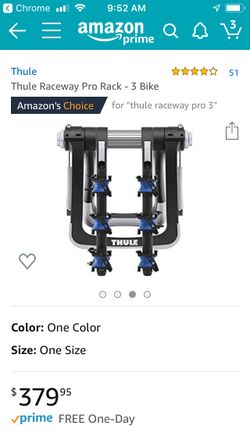 Thule Raceway Pro 3 Bike Rack for Sale in Avon Lake OH OfferUp