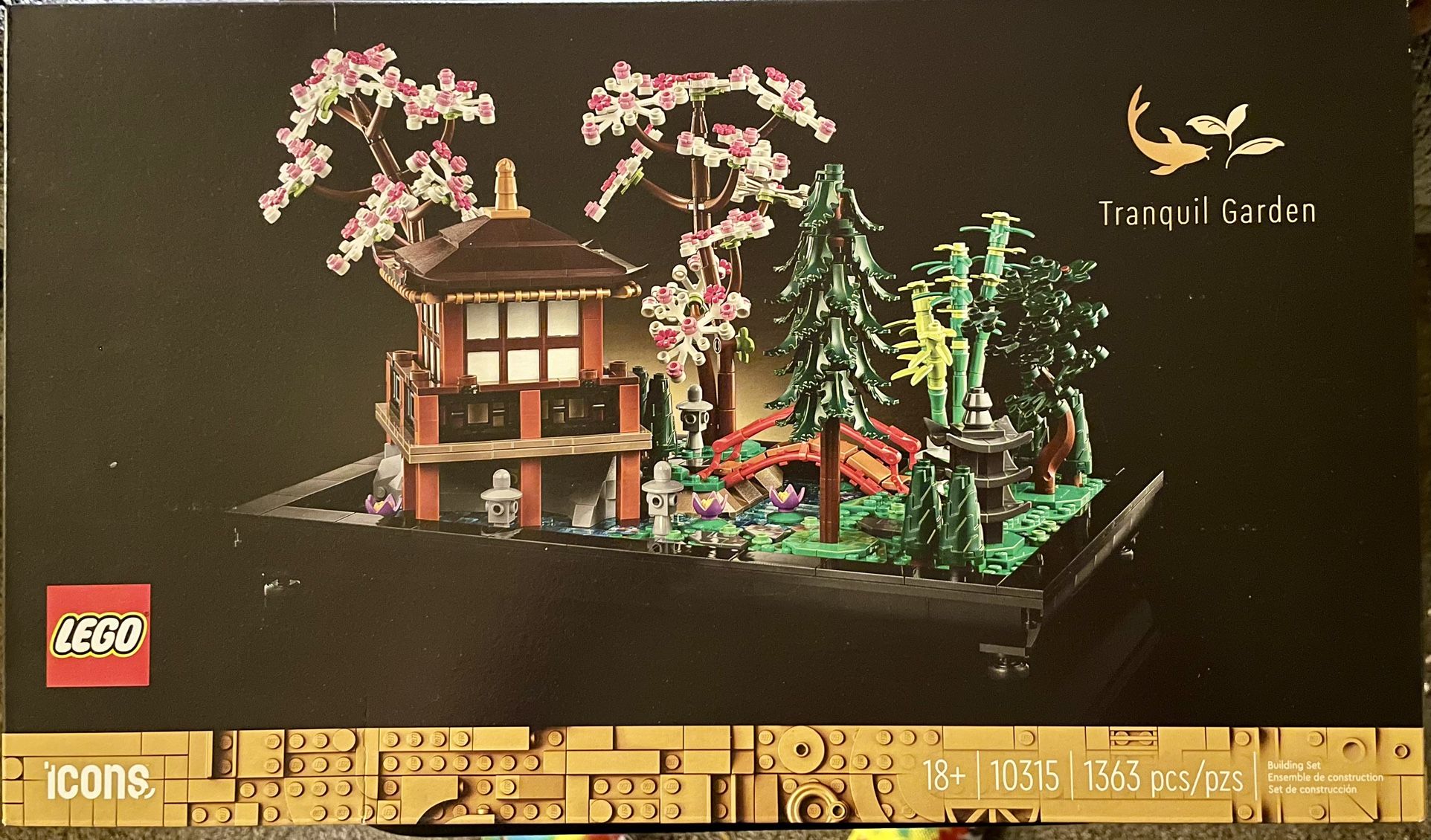 Tranquil Garden Lego Set